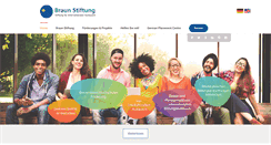 Desktop Screenshot of braun-stiftung.org